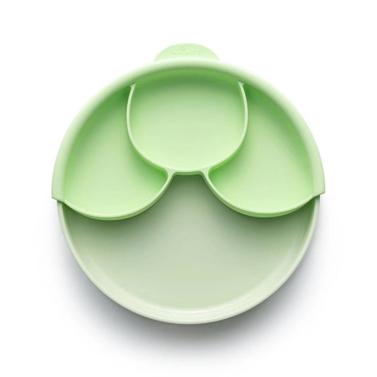 Set diversificare hrana bebelusi Miniware Healthy Meal, 100% din materiale naturale biodegradabile, 3 piese, Keylime [ps:f11f043a-1cff-47a4-82cd-0bc4811c2dec]