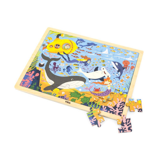 Puzzle Viata marina, 48 de piese, Viga [ps:ad425543-6a3c-48e6-9bfa-0615cb78bdd1]