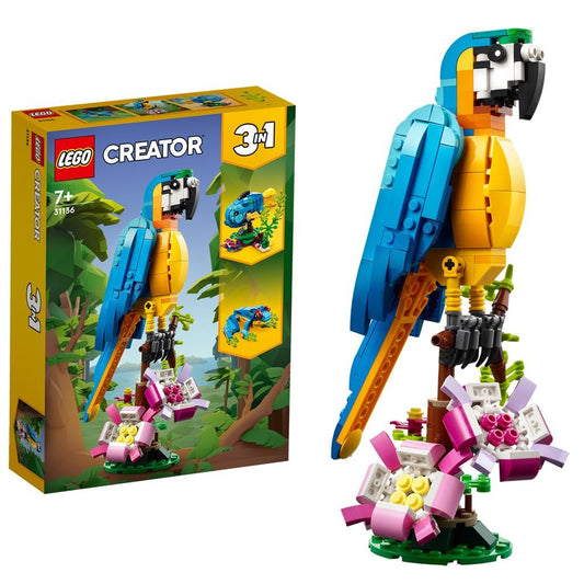 LEGO CREATOR PAPAGAL EXOTIC 31136 - Imagine 6 [ps:c1d04616-7cdd-43d7-b9b9-b74d43e1fe40]