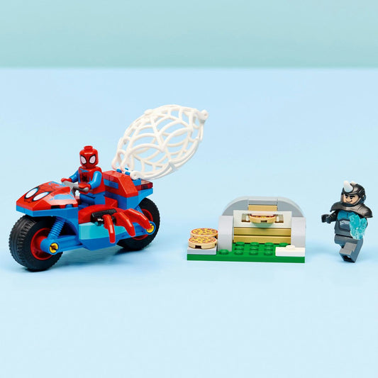 LEGO MARVEL SPIDEY PE MOTOCICLETA VS RHINO 11206 - Imagine 2