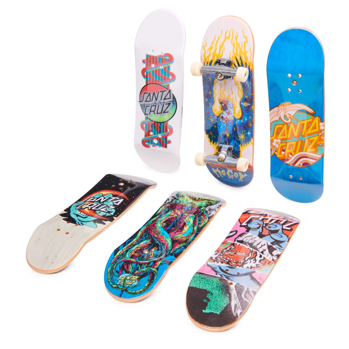 TECH DECK PACHET 6 PIESE CU ACCESORII FINGERBOARD HEART - Santa Cruz (2) [ps:8f6c8655-fefc-4c02-8fbc-d6e5f6285fb7]