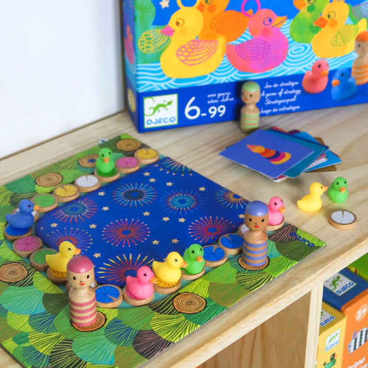 Joc de societate Ducky Ducky, Djeco - Imagine 5 [ps:d3a9b068-ea99-4091-9506-0016d59e047f]