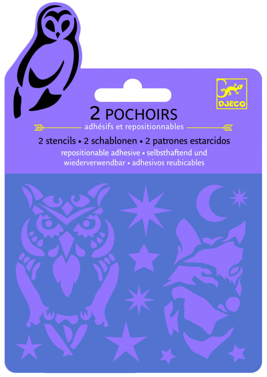 Set sabloane Noapte, Djeco - Imagine 2 [ps:3fc781f3-d4f9-448c-8077-aa6999dff3eb]