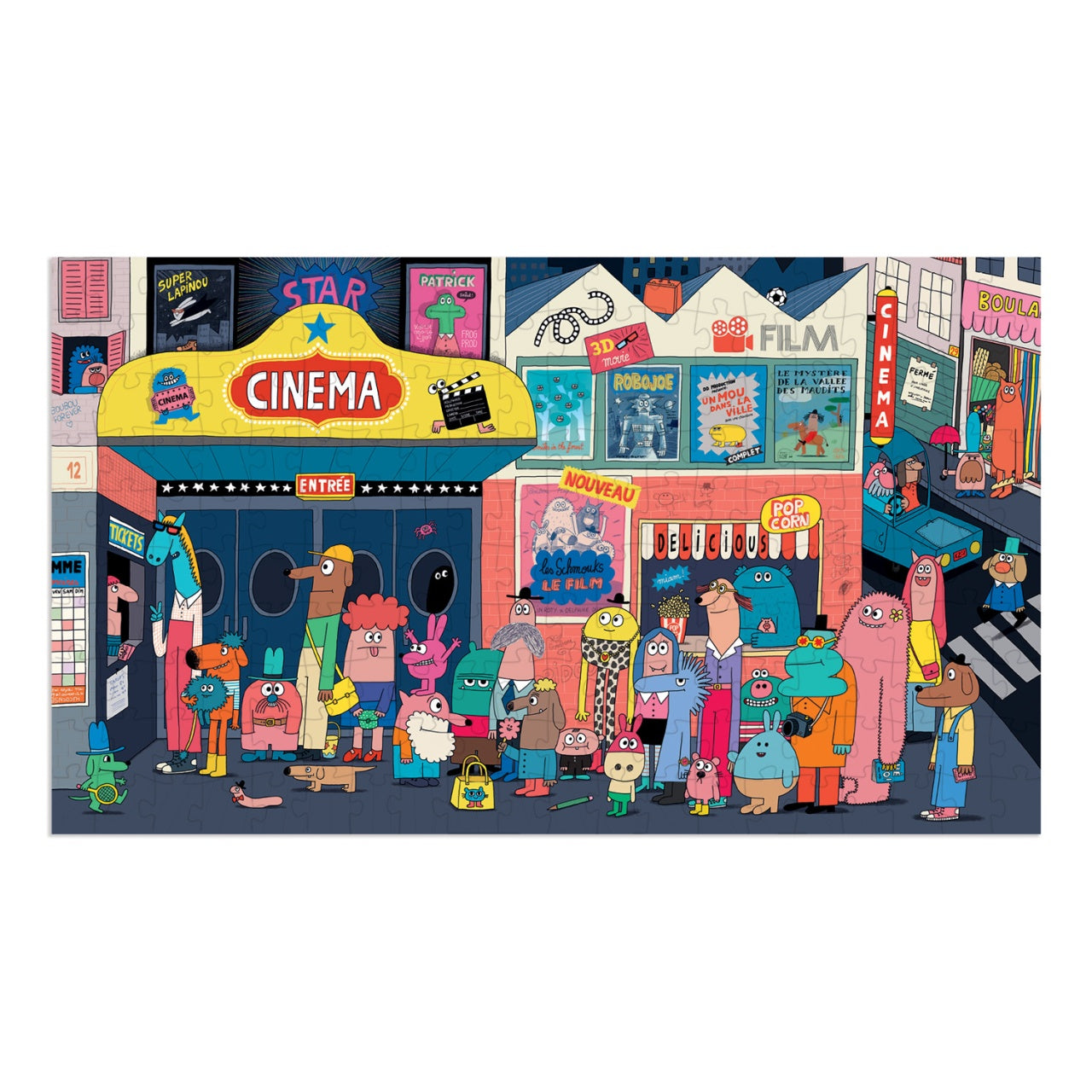 Puzzle observatie La cinema, Moulin Roty - Imagine 3 [ps:554a0de6-4be0-4f79-804b-7d5c16000064]