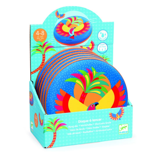 Disc frisbee Pasarea colibri, Djeco - Imagine 3 [ps:b5adf276-0493-4643-b482-a216e6c4f8fe]
