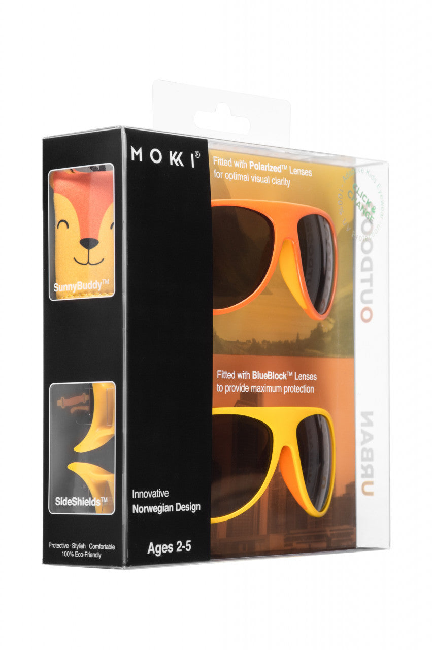 Ochelari de soare pentru copii MOKKI Click & Change, protectie UV, galben, 2-5 ani, set 2 perechi [ps:74b22ed4-b470-49d0-904d-1cb32c0c4f40]