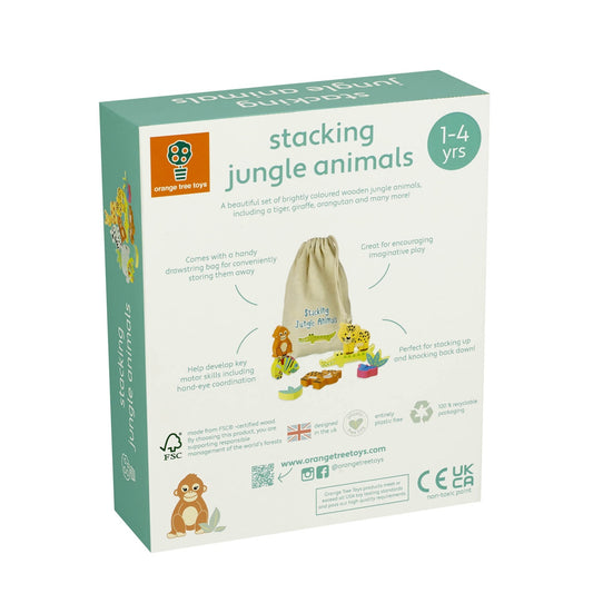 Joc Animale din jungla de stivuit, Orange Tree Toys - Imagine 2 [ps:c36d5862-2d84-4dd0-8818-89c376ac45ef]