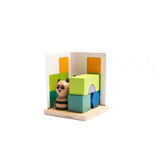 Joc de  logica Panda Puzzle, BS Toys [ps:43b13c9b-f30e-4022-b0f7-3f40149d94b6]