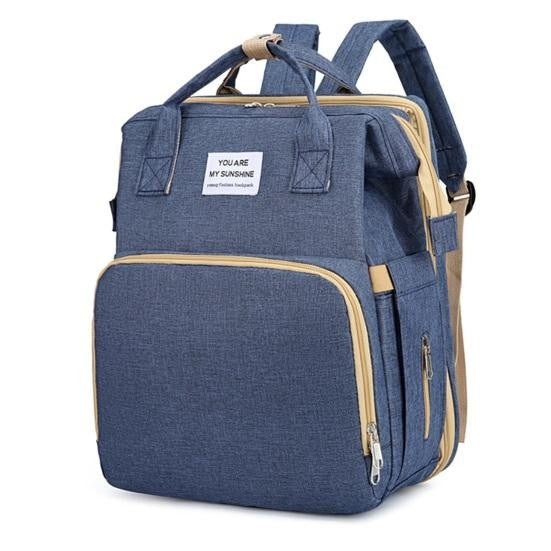 Rucsac Multifunctional Flippy cu Patut Pliabil | infant.ro - Albastru Închis (2) [ps:969b67ba-712e-4af6-acf4-751a8491d8a1]
