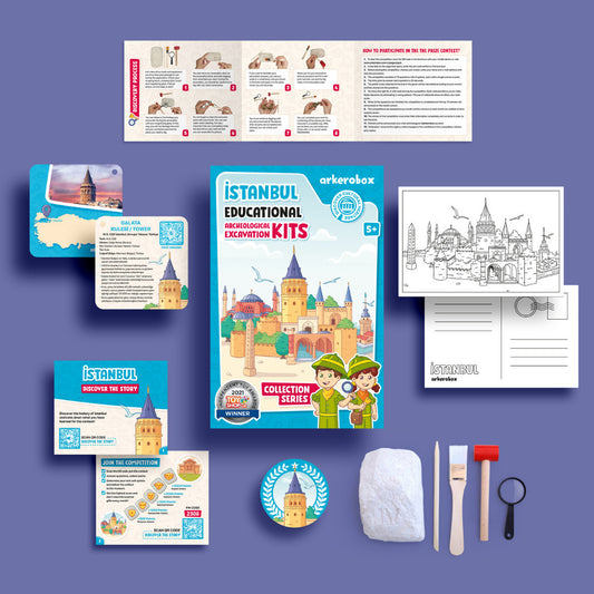 Arkerobox - Set arheologic educational si puzzle 3D, - Imagine 5 [ps:503c9532-cb4a-49ac-bc95-3e5eda422ac0]