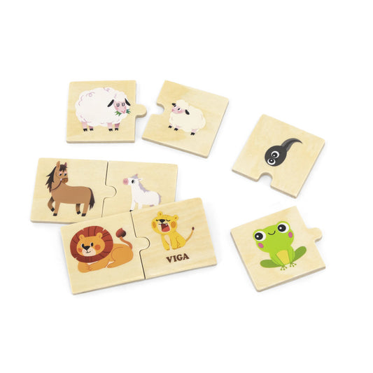 Puzzle Mama si puiul, Viga [ps:732c4ee3-2673-4bfc-9ea1-533205522ed3]