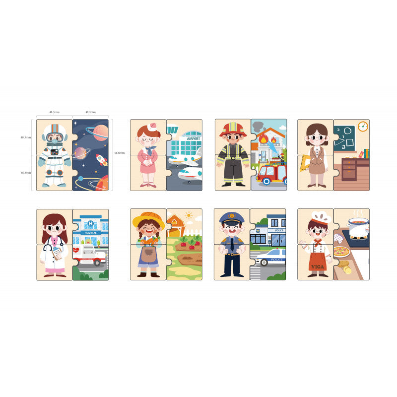 Puzzle Meserii, Viga [ps:06ed5f05-279b-44e9-90bb-f849e907d8d4]
