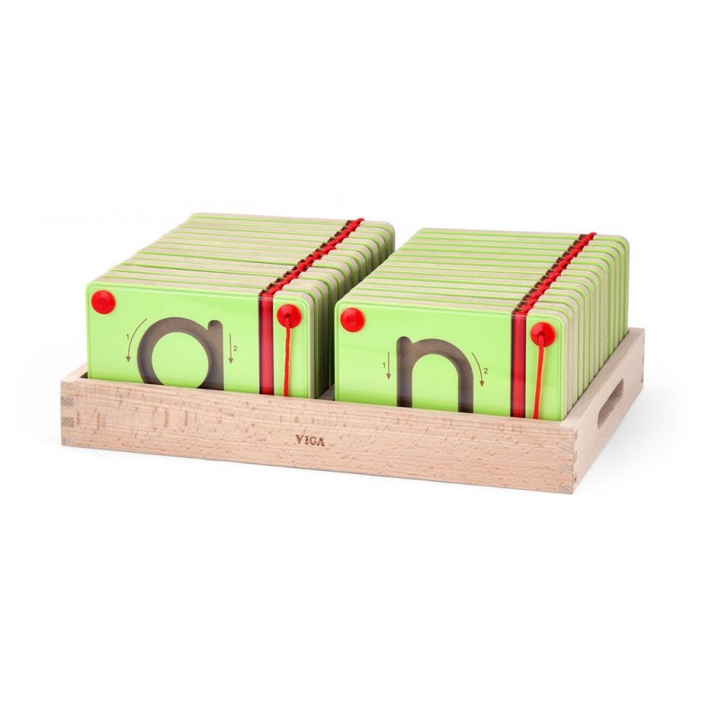 Set magnetic de scriere - Litere mici, Viga [ps:07e7d2ae-5f5d-4de9-bb47-20dd2a864077]