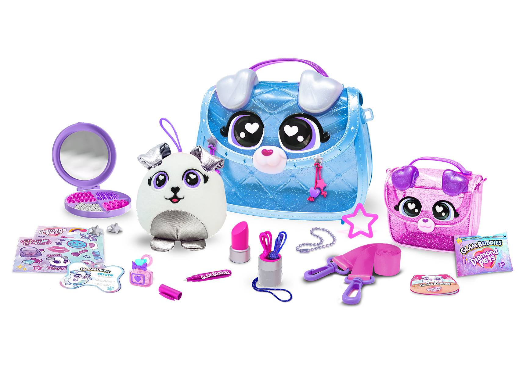 GLAM BUDDIES plusuri, jucarie de plus, Set 2 posete - Imagine 2 [ps:585964c6-23b7-420a-a9ce-2f5ef92da1c3]