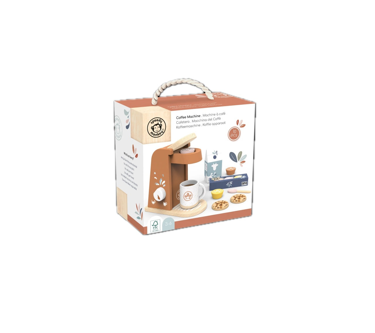 Aparat de cafea din lemn , Speedy Monkey - Imagine 3 [ps:44195a58-639e-4b73-b360-d94c9eddda0b]