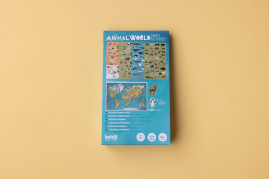 Lumea animalelor poster cu stickere, Londji - Imagine 3 [ps:b6a2122c-6c80-4ca6-a488-d5a01cc2ea1c]