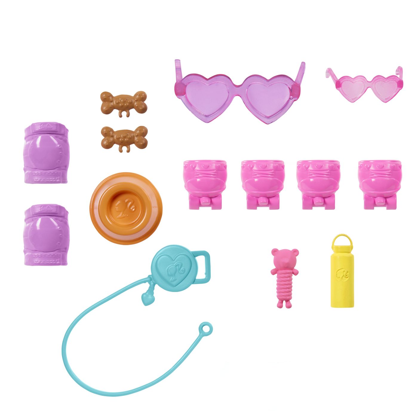 Set Papușă Barbie cu Patine, Cățeluș și Accesorii | Mattel - Default Title (2) [ps:6ccdc3f9-f641-4b77-9c1a-7b05d53fcbd7]
