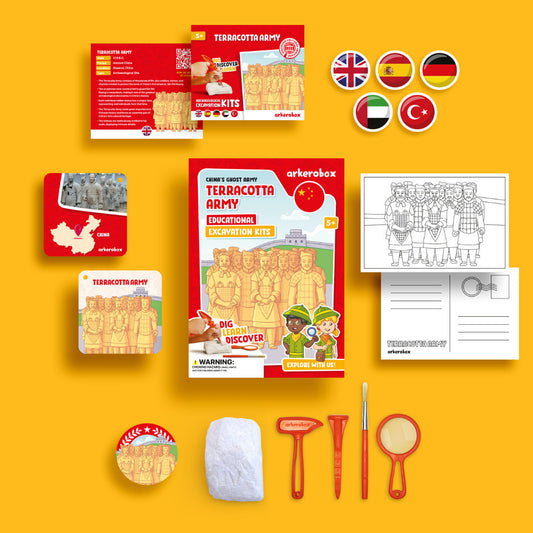 Arkerobox - Set arheologic educational si puzzle 3D, - Imagine 2 [ps:5e70f00d-3b76-46b3-bf2b-0f45e1d8207c]