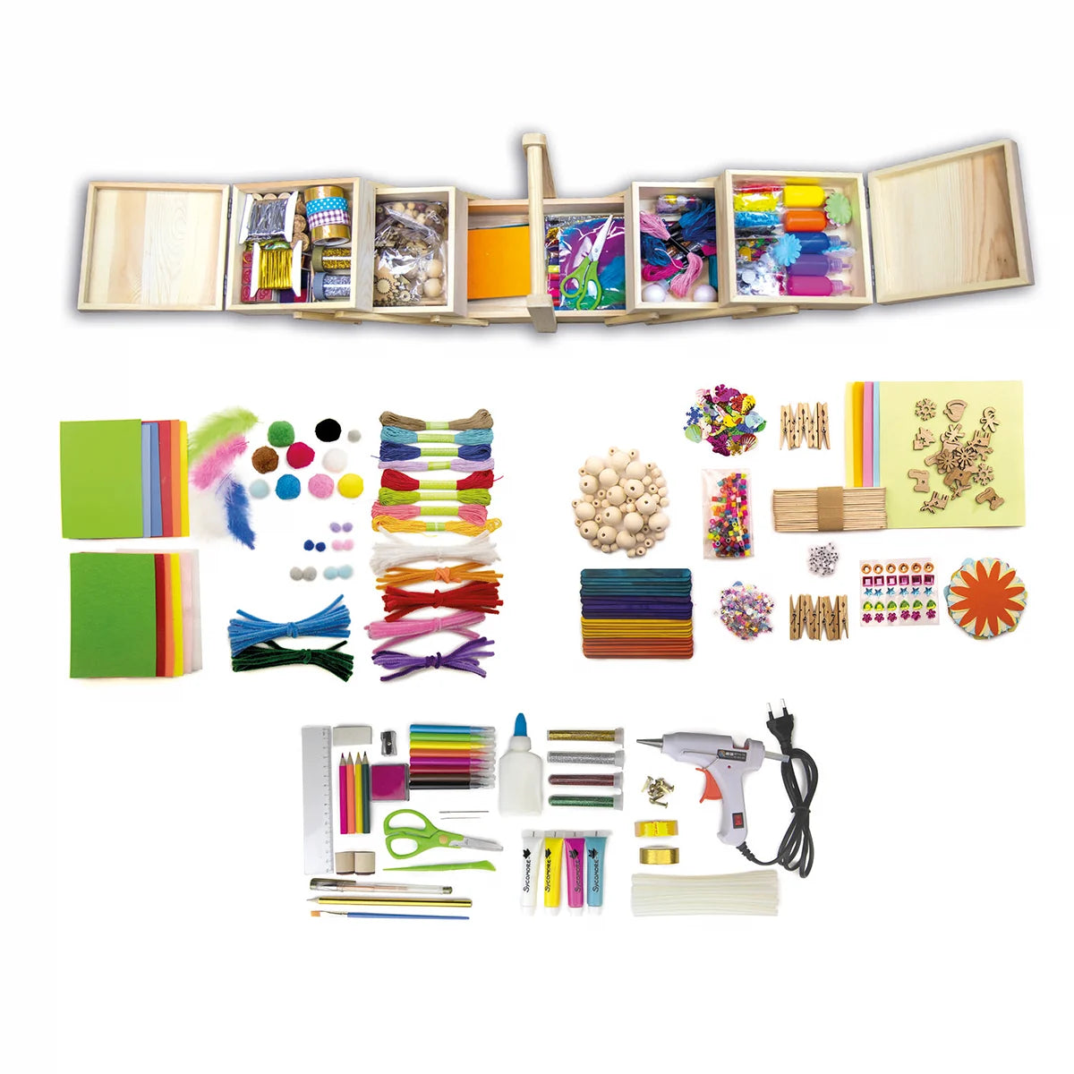 Activity Box Sycomore - Set Lucru Manual cu 1000 Piese - Default Title (2) [ps:489d9292-0486-4103-9381-2ff90a7a55ee]