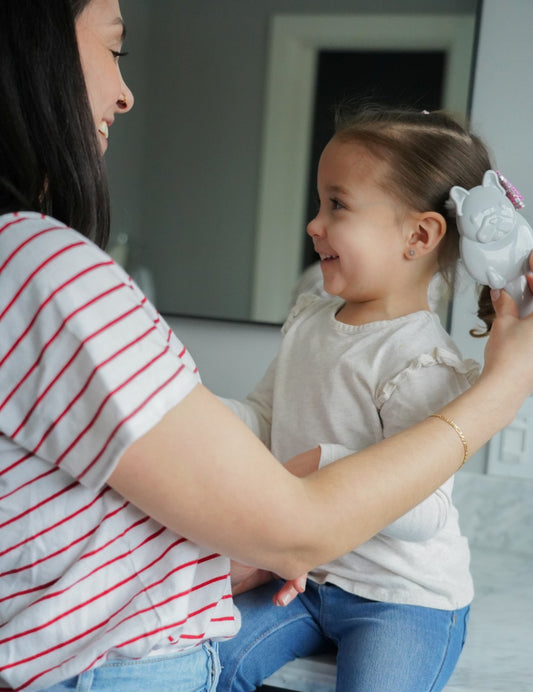 SET 2 PIESE PIEPTAN+PERIE BEBE, MELII, MODEL BULLDOG - Imagine 2