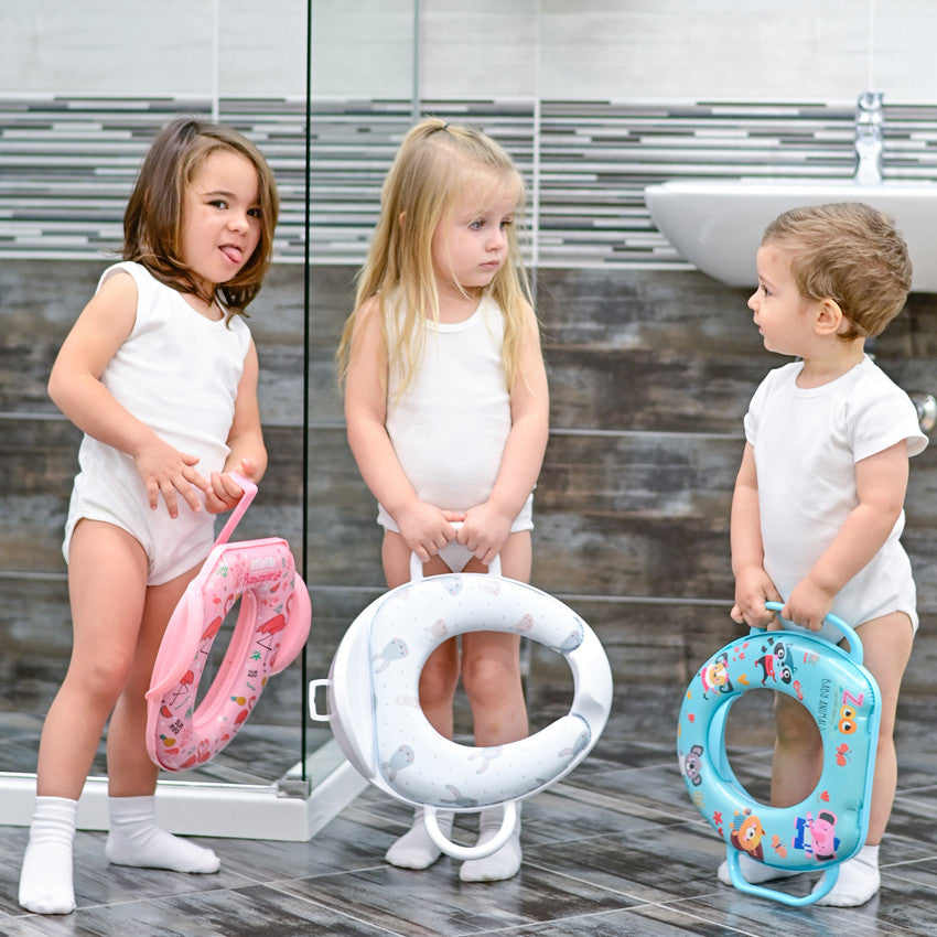 Reductor Toaletă Moale cu Manere Lorelli, Princess Pink - Princess pink (2) [ps:2b3001f1-c564-4d09-91cd-54b1946a109c]