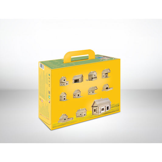 Set constructie arhitectura Vario Massive Mini, 91 piese mari din lemn, Walachia [ps:d9f88a83-f745-407b-97e7-f10cffc85310]