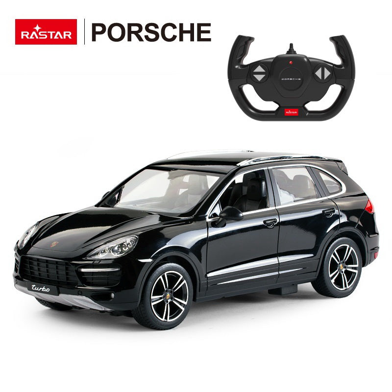 MASINA CU TELECOMANDA PORSCHE CAYENNE TURBO NEGRU CU - Negru (2) [ps:9a491852-8c1e-4543-8b45-8bfb0fb39692]
