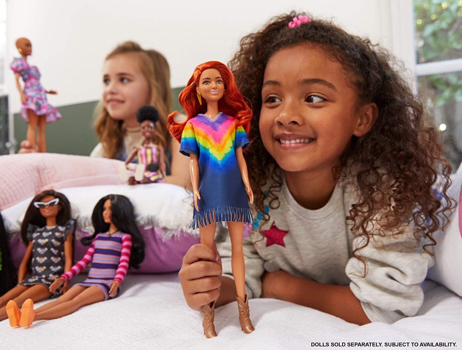 PAPUSA BARBIE FASHIONISTA ROSCATA CU ROCHITA CURCUBEU [ps:ae40be88-5318-4f3e-8966-b99add335252]