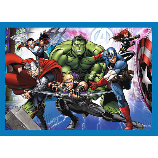 PUZZLE TREFL 4IN1 AVENGERS - RAZBUNATORII CURAJOSI - Imagine 5 [ps:50c59d22-2041-40c4-95a0-3371b6d04f60]