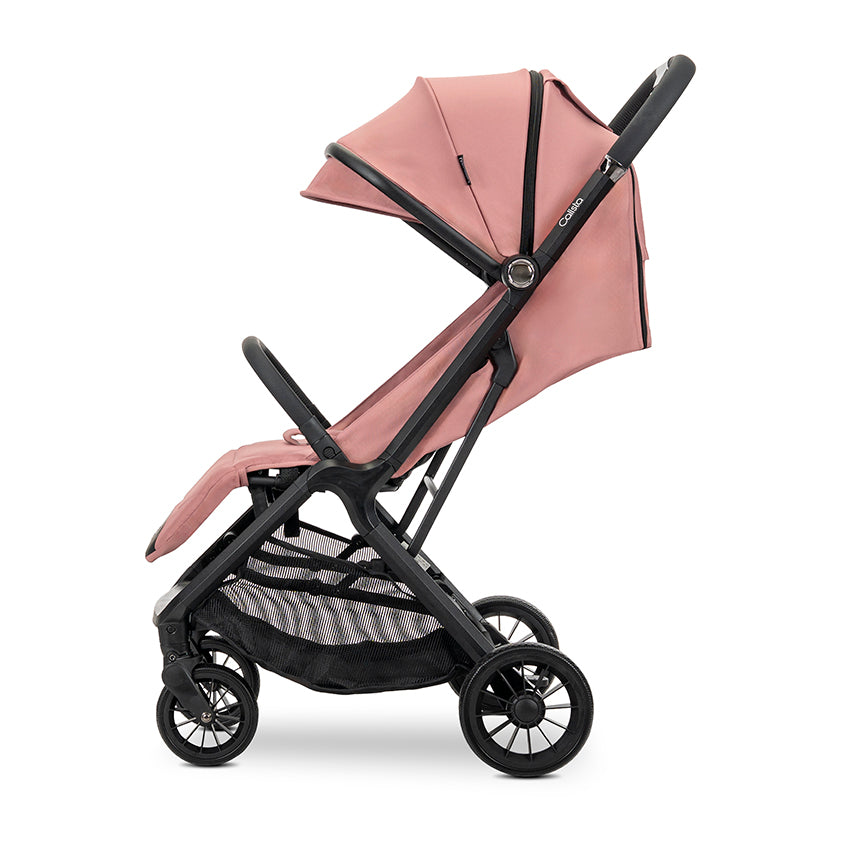 Cărucior Lorelli Calista, Pliere Automată, Black | 0-48 luni - Pink (2) [ps:31427876-a339-4aed-867e-fc84c6b258db]