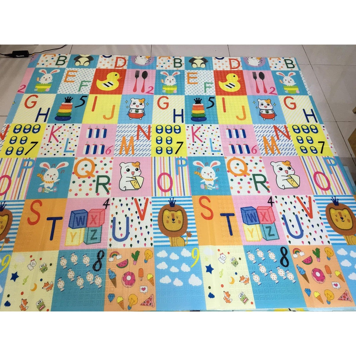 Covoraș Copii Flippy, 2 Fețe, Pliabil, 180x200cm, Multicolor - 180x200x1cm (2) [ps:e5841812-5e4b-4c17-893c-f6a1c17ab868]