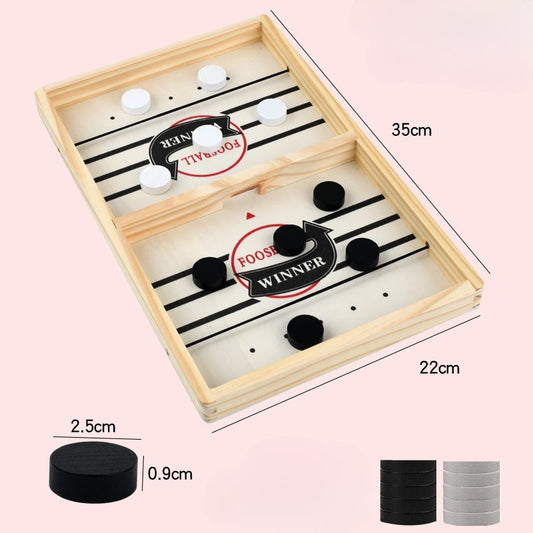 Joc Fooseball Interactiv Flippy, Lemn, Tip Hockey, +4 Ani - Default Title (2) [ps:2d6bced6-f75c-43ea-98b6-331798a99eb2]