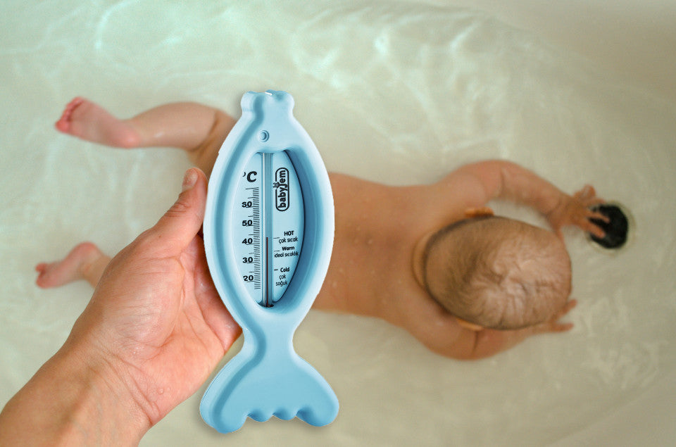 Termometru de baie si camera BabyJem Pestisor (Culoare: - Albastru