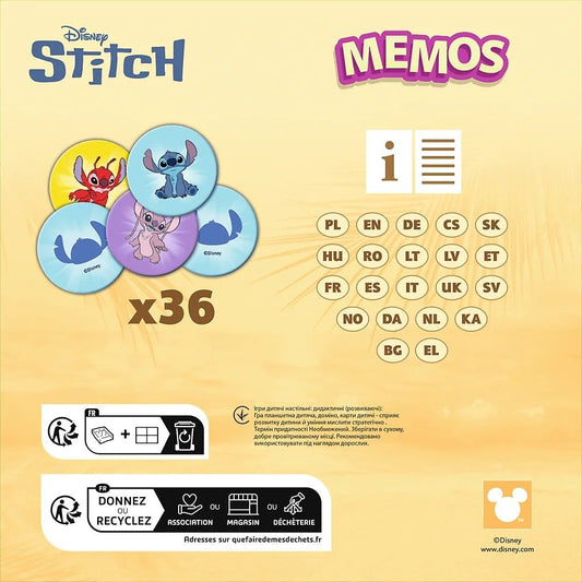 Joc Memos Disney Lilo & Stitch Trefl - Dezvoltare Memorie - Default Title (2) [ps:69bea245-5177-4d99-958c-e87f66af915d]