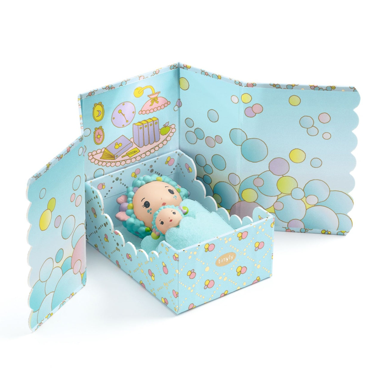 Figurina Tinyly Blue Tinyroom, Djeco - Imagine 4 [ps:de2be07b-67a9-498b-8cf6-77f591e97b90]