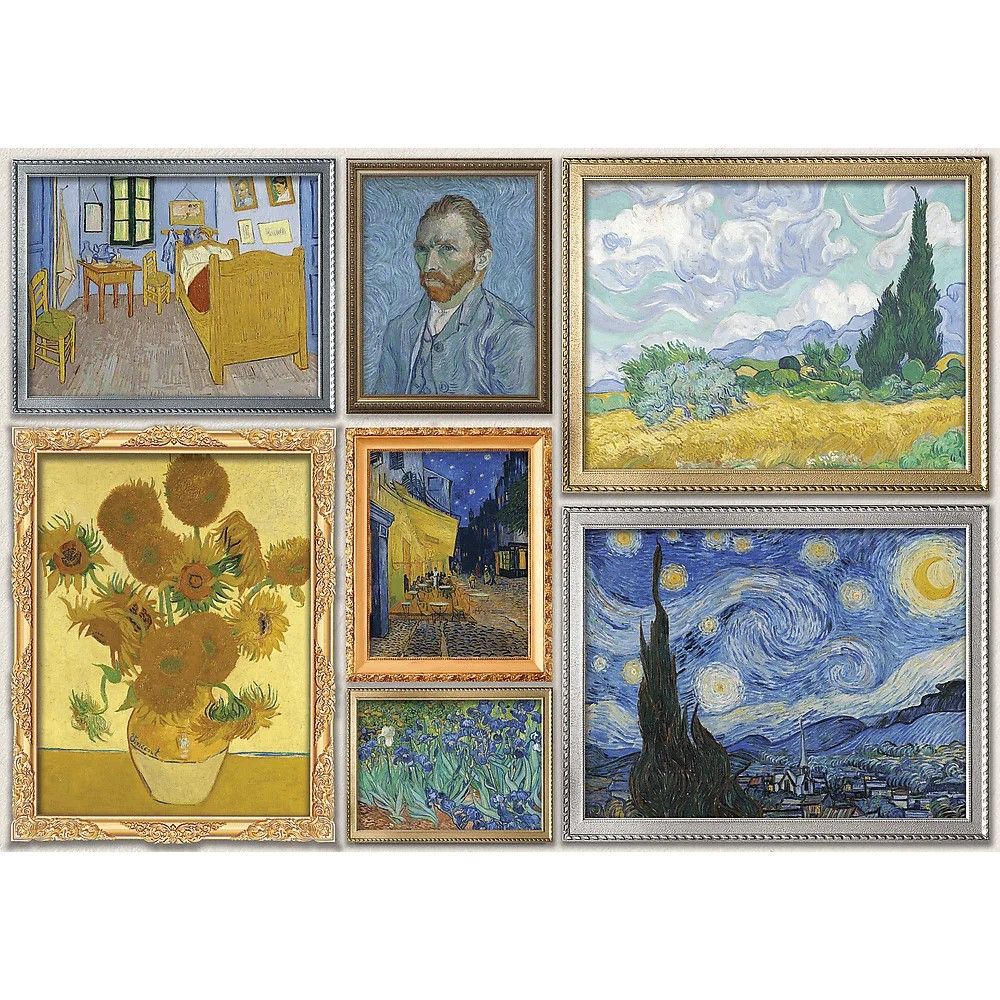 PUZZLE TREFL 1000 ART COLLECTION VINCENT VAN GOGH - Imagine 2 [ps:09b981e8-6f4b-4402-8837-98a24ef4294f]