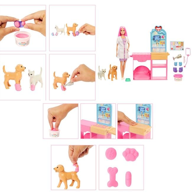 Papusa Barbie Cabinet Veterinar Mattel | Jumbo - Default Title (2) [ps:33e1ef5e-c964-447d-add8-c07d67357b05]