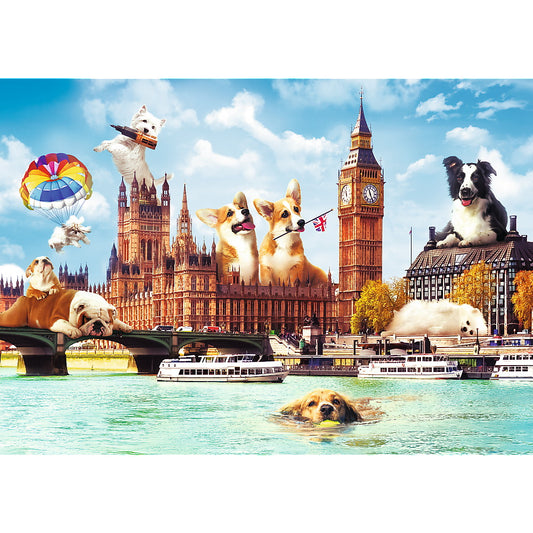 PUZZLE TREFL 1000 CATELUSI LA LONDRA - Imagine 2 [ps:0d75815f-c73f-4293-9015-8507bcf4c966]