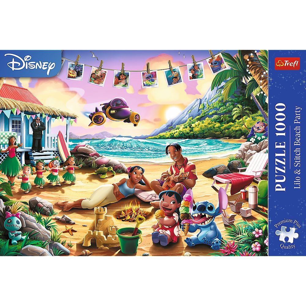Puzzle Trefl Disney Lilo și Stitch 1000 piese - Plajă - Default Title (2) [ps:ec1b4085-6505-4d95-8ff6-1be45dfbd246]