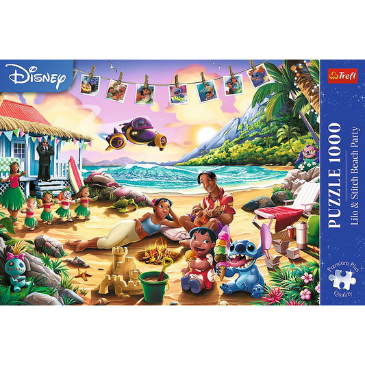 Puzzle Trefl Disney Lilo și Stitch 1000 piese - Plajă - Default Title (2) [ps:ec1b4085-6505-4d95-8ff6-1be45dfbd246]
