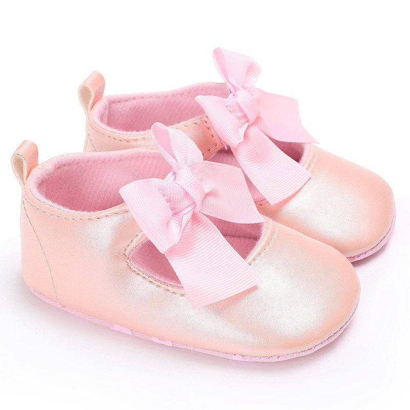 Pantofiori cu fundita Drool (Culoare: Bleumarine, Marime: 12-18 Luni) [ps:69d8dcc6-65be-4c20-ab0a-bf4e0502c11d]