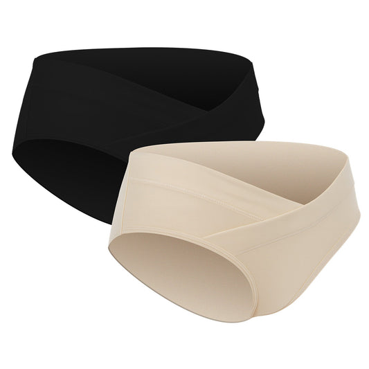 Chiloți gravide cu talie joasă, mărimea S/M, 2 buc. - Imagine 2