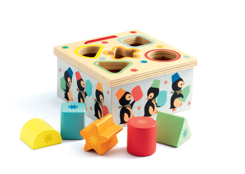 Cutie sortatoare cu pinguini, Djeco - Imagine 2 [ps:86542246-66f4-4025-86c2-fce385a5343c]