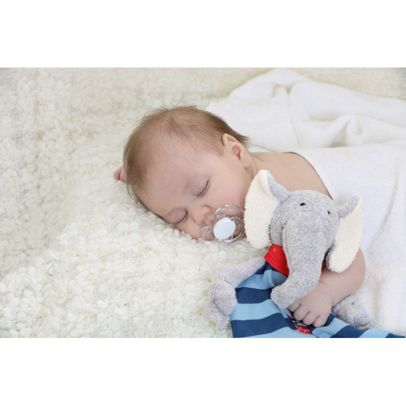 Doudou comforter Elefantul Lolo Lombardo, Sigikid [ps:32f9ee3f-948c-4c45-a3a8-7f19083c8606]