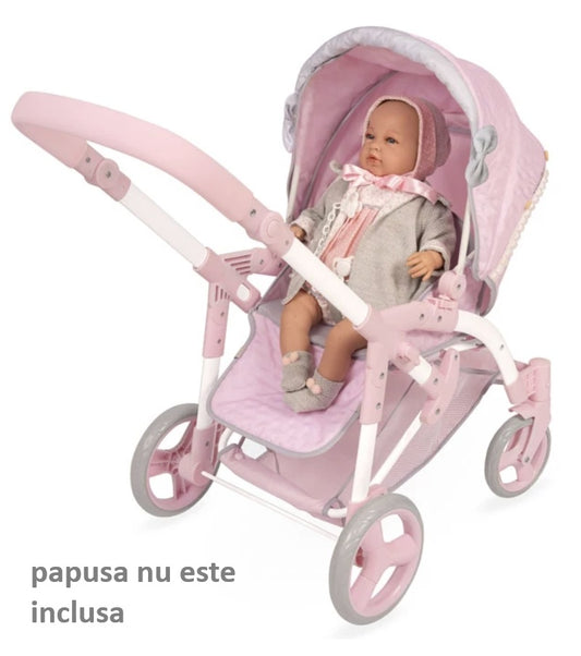 Cărucior Papusi 3 in 1 DeCuevas Sophie Roz - Landou și Sport - Default Title (2) [ps:85920274-8217-41b1-914f-82b23a0e0608]