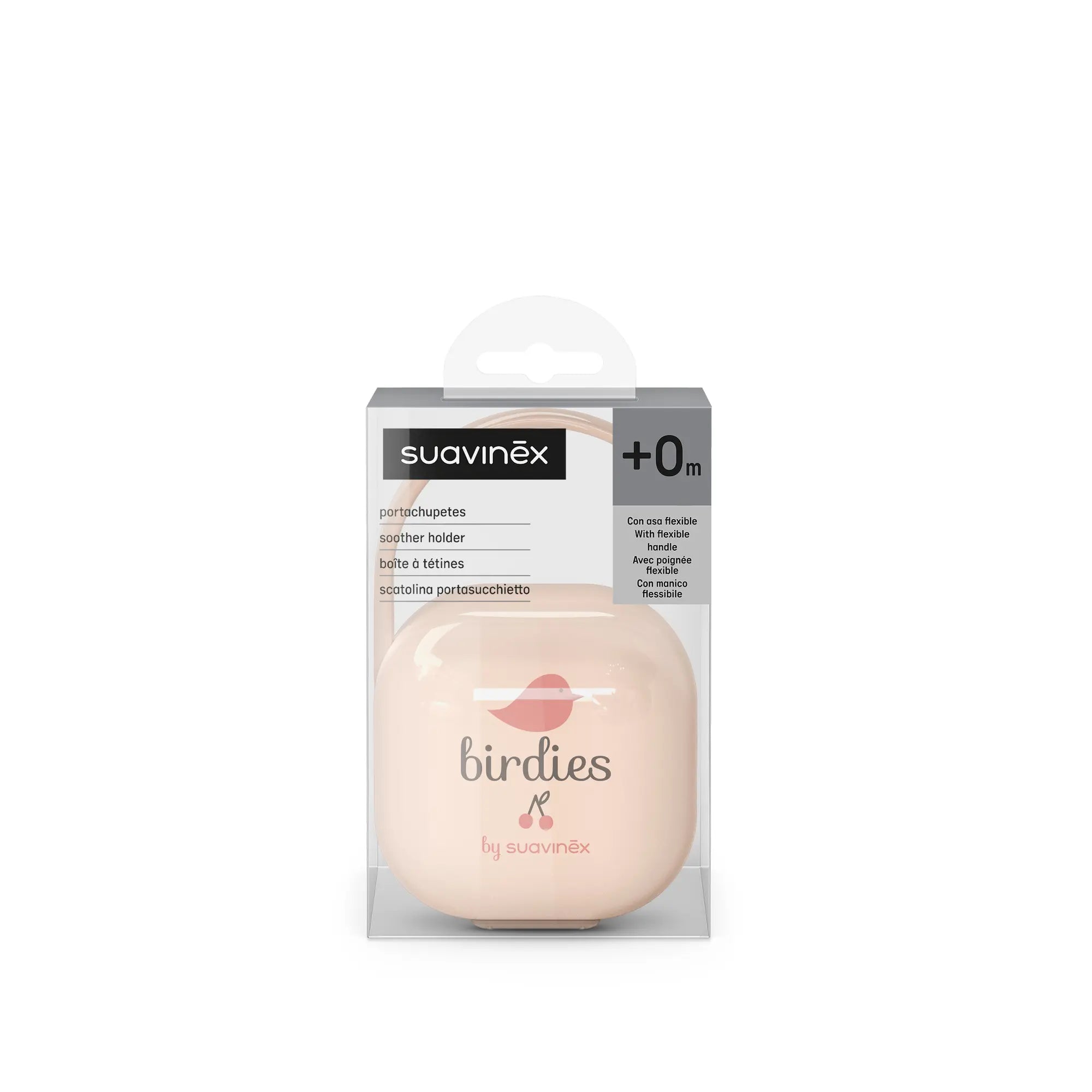 Cutie pentru suzete Birdies Vanilie - Suavinex - Roz (2) [ps:603997ca-18df-435e-bb92-5d663ec032bd]
