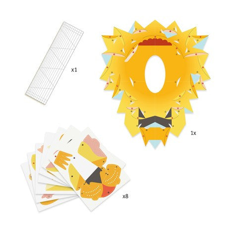 Decoratie mobila camera copilului Regele leu, Djeco [ps:b1f1a0cc-8ec4-433b-90db-a85bbeee9e90]