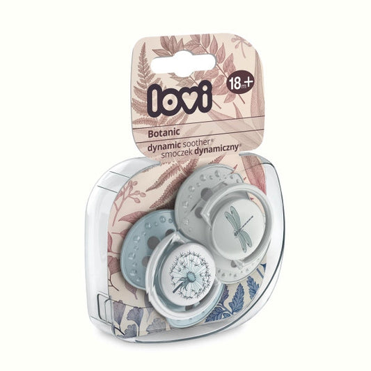 Lovi Suzeta Silicon Dynamic 18+ M 2 Pcs Botanic Baiat - - Imagine 2 [ps:69e58bd4-a0f2-4b8a-a7a3-9b6dc8746092]