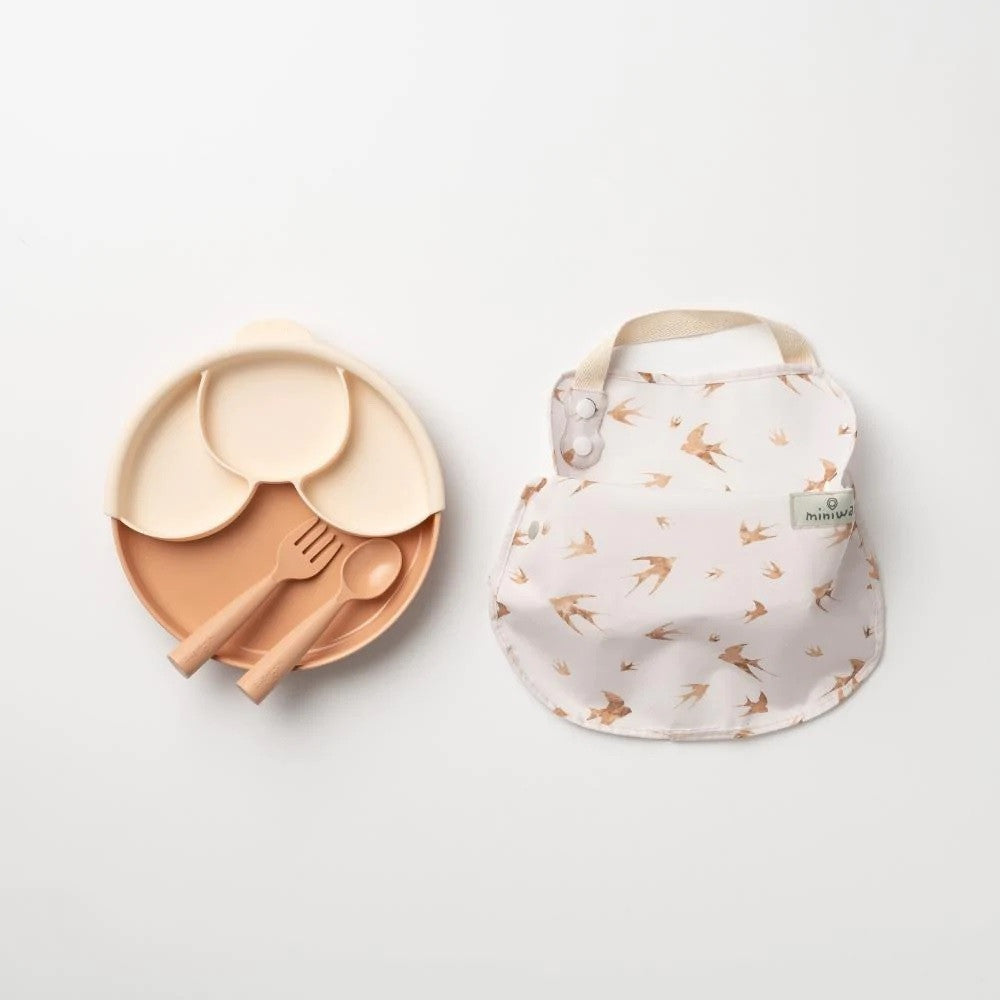 Set diversificare hrana bebelusi Miniware Mini Sous Chef 100% din materiale naturale biodegradabile, 6 piese, Golden Harvest [ps:c97d952e-65e3-4e95-a43d-339b43fb498a]