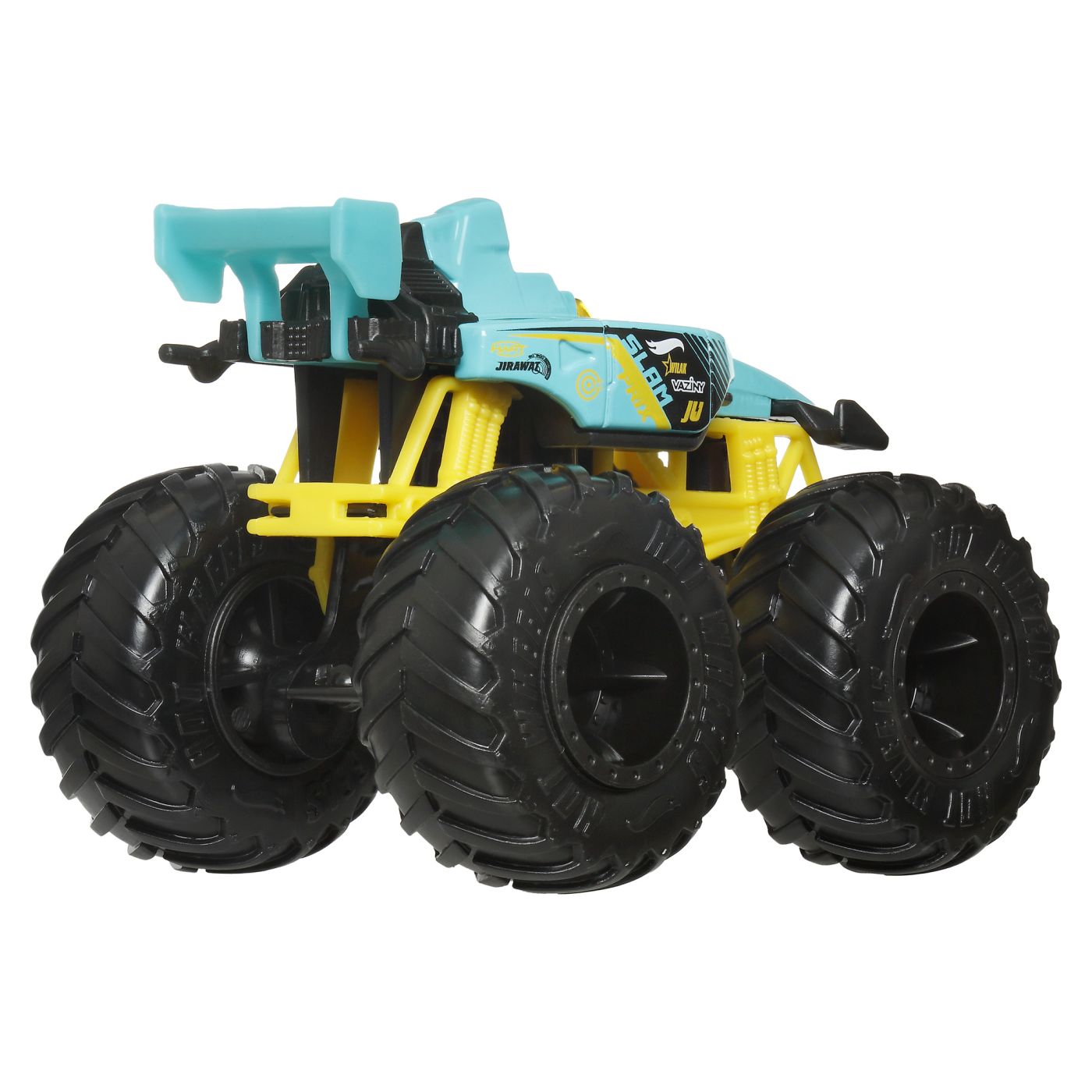 Hot Wheels Monster Truck și Mașină Metalică Slam Prix - Default Title (2) [ps:4232f176-0a70-421c-8a80-6cc3747279d9]